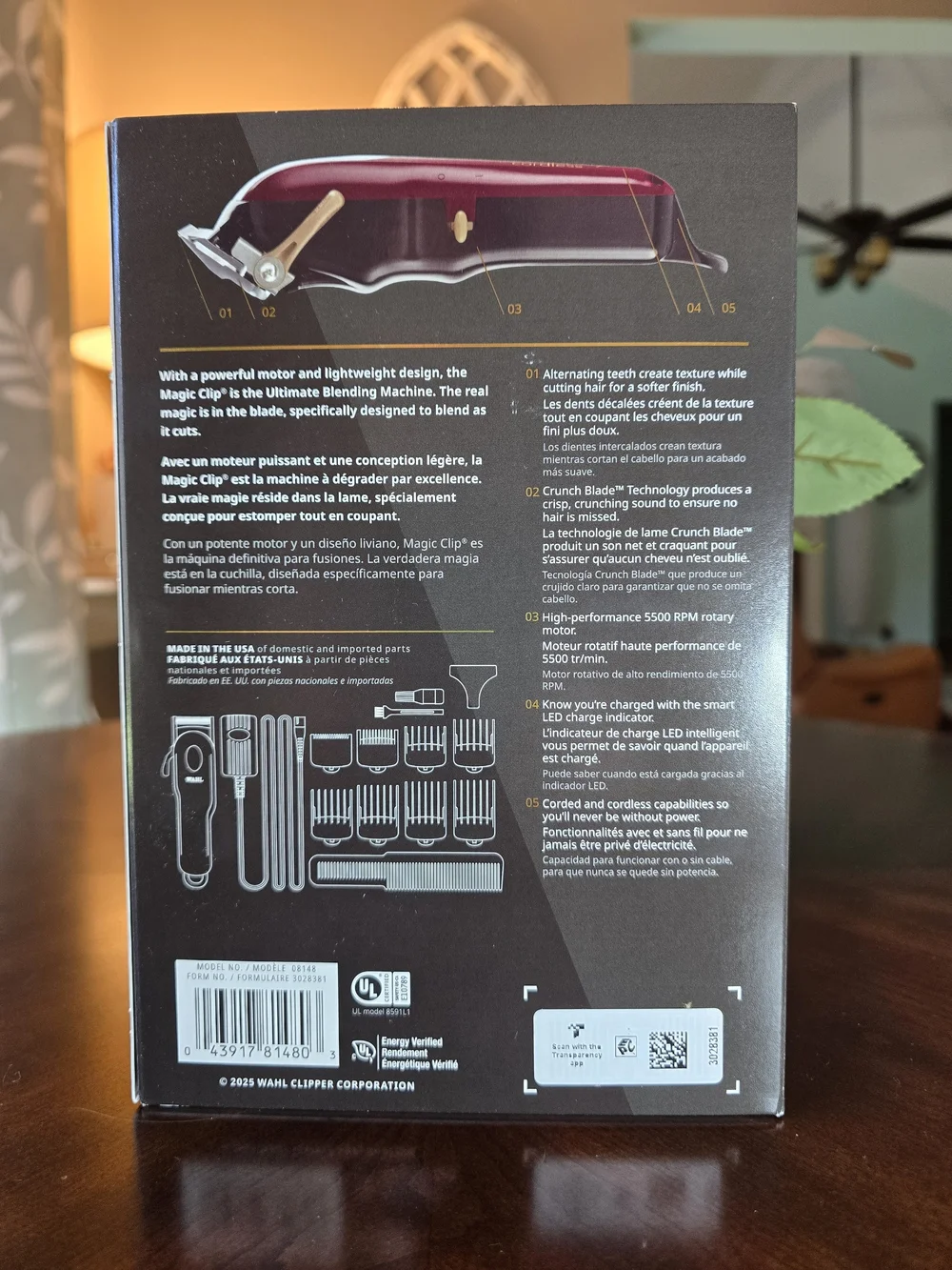 Wahl Magic Clip Cordless Clipper Brand New In Box